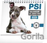 NOTIQUE Stolní kalendář Psi 2025