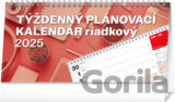 NOTIQUE Stolový Týždenný plánovací kalendár riadkový 2025