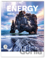 NOTIQUE Nástenný kalendár Energy (Energia) 2025