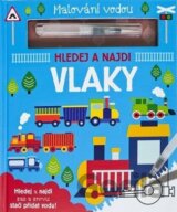 Malování vodou - Vlaky