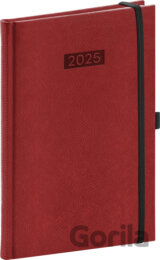 NOTIQUE Týždenný diár Diario 2025 (bordový)