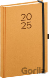 NOTIQUE Denný diár Vellum 2025 (oranžový)