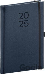 NOTIQUE Týždenný diár Vellum 2025 (modrý)