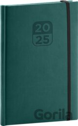 NOTIQUE Týždenný diár Aprint Top 2025 (petrolejový)