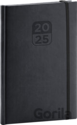 NOTIQUE Týždenný diár Aprint Top 2025 (čierny)