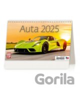 Auta 2025 - stolní kalendář