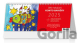 Děti malují pro Konto Bariéry 2025 - stolní kalendář