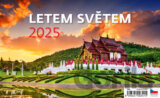 Letem světem 2025 - stolní kalendář