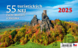 55 turistických NEJ Čech, Moravy a Slezska 2025 - stolní kalendář