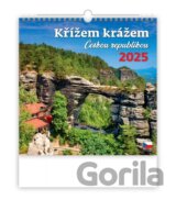 Křížem krážem Českou republikou 2025 - nástěnný kalendář