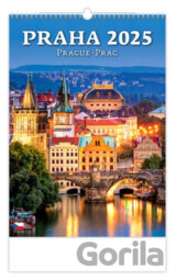 Praha 2025 - nástěnný kalendář