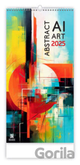 Abstract AI Art 2025 - nástěnný kalendář