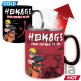 Keramický meniaci sa hrnček Naruto Shippuden: Z otca na syna