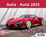 Stolní kalendář Auta 2025