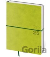 Diář 2025 Flexio týdenní A5 zelená