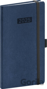 NOTIQUE Vreckový diár Diario 2025 - tmavomodrý