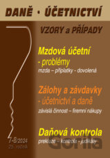 Daně, účetnictví, vzory a případy č. 7-8 / 2024 - Problémy mzdové účetní