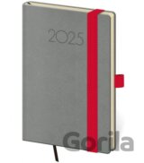 Diář 2025 New Praga týdenní A5 tmavě šedá