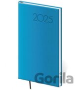 Diář 2025 Print Pop týdenní kapesní světle modrá