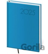 Diář 2025 Print Pop týdenní A5 světle modrá