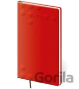 Diář 2025 Vario týdenní kapesní 3 Red Design