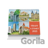 Hrady a zámky 2025 - stolní kalendář