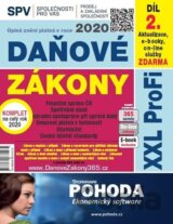 Daňové zákony 2020 XXL ProFi (Díl 2.) - doplňkový titul k I. dílu s dalšími zákony