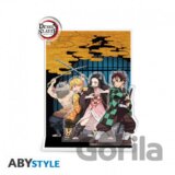 Demon Slayer akrylové diorama - Tanjiro, Nezuko, Zenitsu, Inosuke