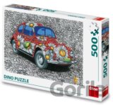 Puzzle 500 VW Brouk malovaný