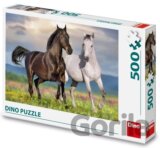 Puzzle 500 Zamilovaní koně