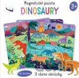 Magnetické puzzle: Dinosaury