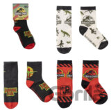 Detské ponožky Jurassic Park: set 3 páry (EU 31-34)