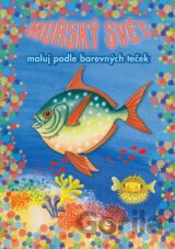 Mořský svět - Maluj podle barevných teček