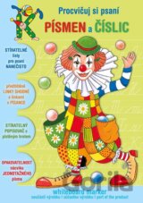 Klauni - Procvičuj si psaní písmen a číslic + popisovač