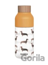 Qoukka Plastová láhev Ice: Dachshund 570 ml