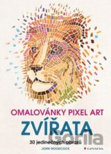 Omalovánky Pixel art - Zvířata