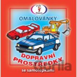Dopravní prostředky - Omalovánky se samolepkami A5
