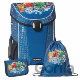 LEGO Ninjago Family, Easy Light - školská aktovka, 3 dielny set