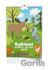 Rodinný plánovací kalendář 2025 - nástěnný kalendář