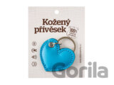 Klíčenka srdce modré