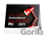 Pracovní čtrnáctidenní kalendář 2025 - stolní kalendář