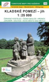 Kladské pomezí - jih 1 : 25 000