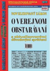 Novelizovaný zákon o verejnom obstarávaní