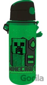 Hliníková fľaša na pitie Minecraft: Creeper