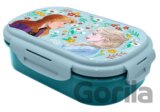 Plastový box na svačinu s príborom Disney - Frozen: Sestry