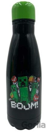 Nerezová fľaša na pitie Minecraft: Boom
