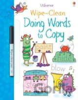 Wipe-clean Doing Words to Copy