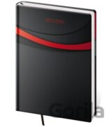 Diář 2025 Vario týdenní A5 1 Black Design