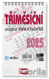 Tříměsíční kalendář 2025 - stolní kalendář