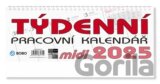 Pracovní kalendář 2025 Midi - stolní kalendář